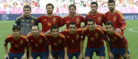 Euro 2012: Jucatorii Spaniei l-au felicitat pe Nadal